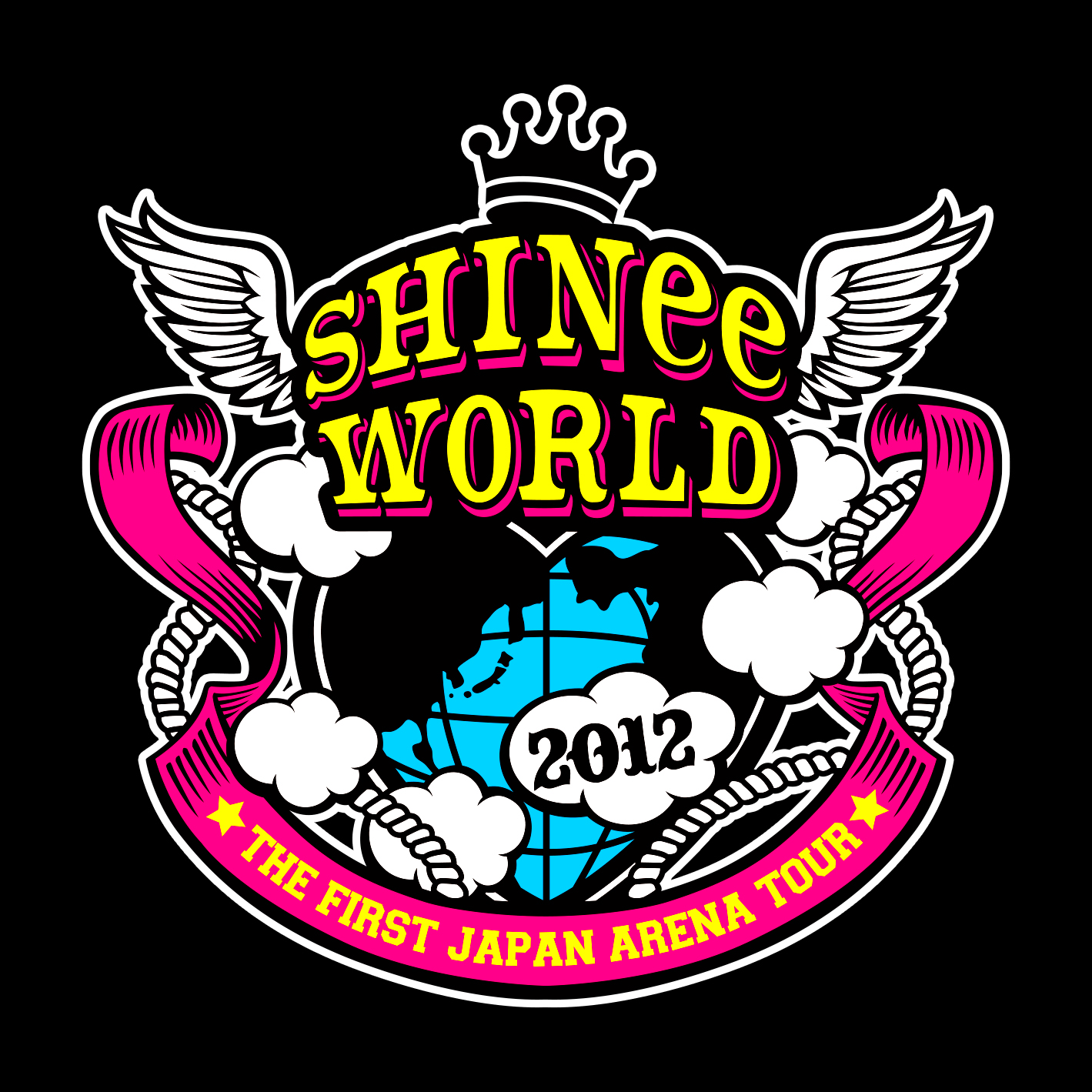 SHINee「THE FIRST JAPAN ARENA TOUR "SHINee WORLD 2012"」LOGO